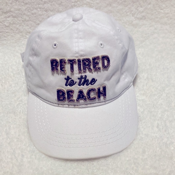 Retired to the Beach Adjustable Cap - Picture 8 of 8